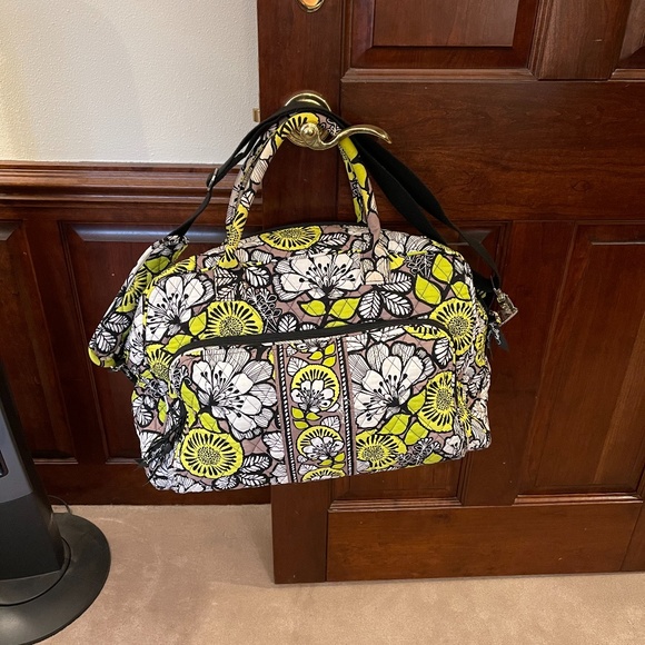 LIKE NEW-Vera Bradley Weekender - Picture 1 of 4